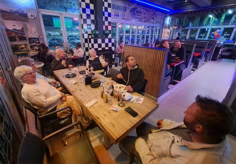 GRUBhouse Glen Balad help raise funds for Council for the Aged, Allen Park with their burger specials.