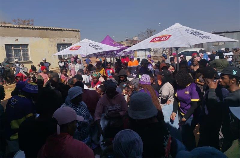 Organisations unite to restore the dignity of Madelakufa residents for Mandela Day.