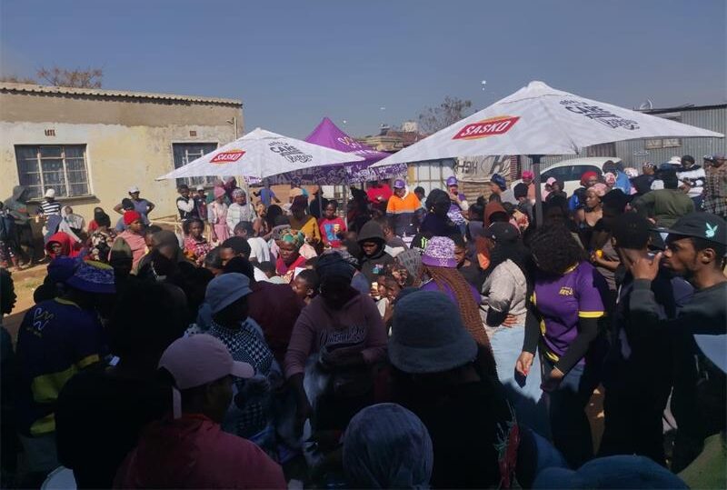 Organisations unite to restore the dignity of Madelakufa residents for Mandela Day.