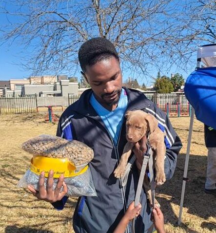 Pets and their owners received much-needed support during a Kempton Park SPCA community outreach in Cresslawn Park.