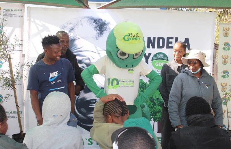 A greening initiative has brought trees, vegetables and practical gardening lessons to the Phuthanang Training Centre for the Disabled in Thembisa.