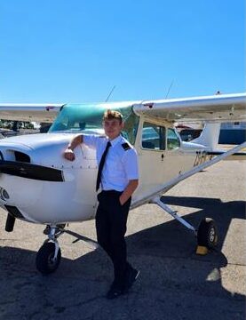 Pilot in the making, Keanu Theo Maartens completes the first step of reaching his dream of becoming a pilot.