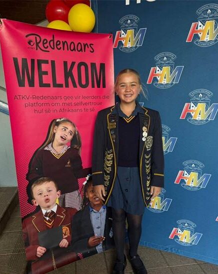 Laerskool Kruinsig takes pride in their speakers as they reach the finals