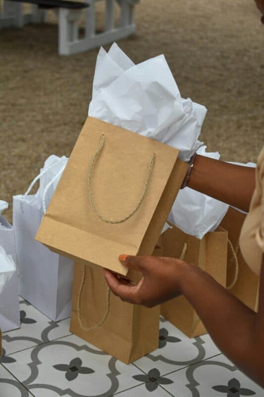 “A goodie bag may seem like a simple gift, but inside every little item is a message that says, ‘You matter. You are valued. You are loved’.”