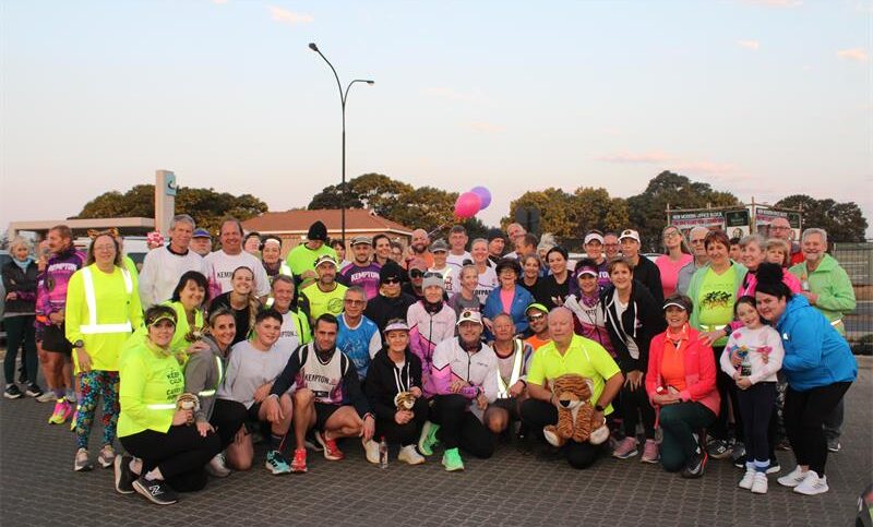 Kempton Road Runners honour and say goodbye to Egino van Vuuren.