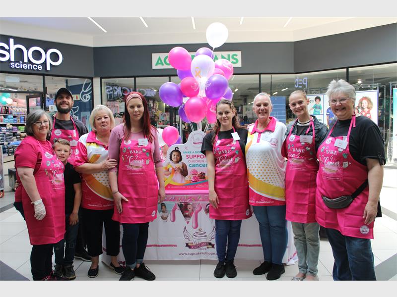 Kempton Park community bakes a difference for children with cancer.