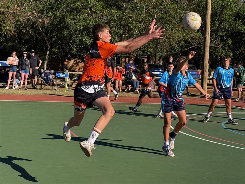 Jaiden Wilhelm Smith qualified for the Ringball Schools provincial team through Ekurhuleni North Ringball Schools Association (ENRSA) trials.