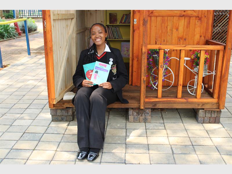 Now a Grade 11 learner, Oldjohn continues to pursue her passion for writing, which she says was inspired by her mother, a published author.