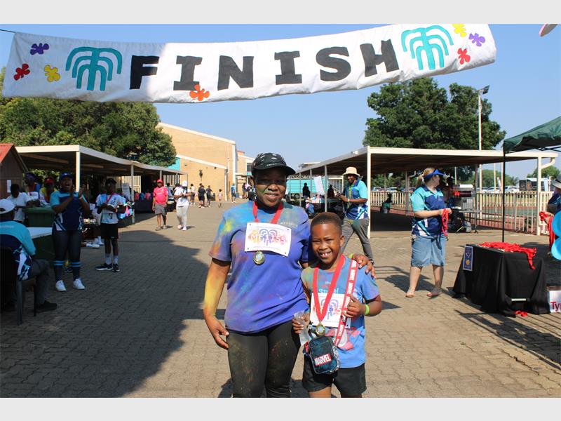 Mooifontein Primary School colour run brings Birch Acres community ...