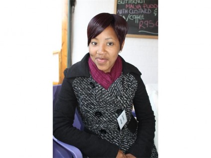 One of the learnership graduates, Seipati Moloi (22).