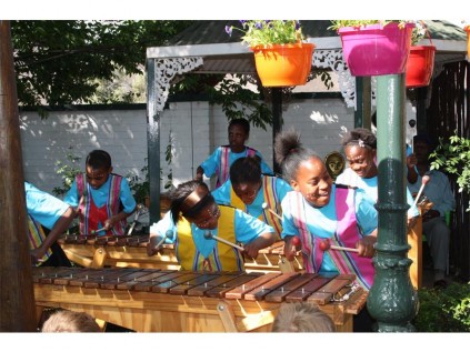 A marimba band welcomed guests to the function at Majestic Nursery, last Saturday, where 13 girls and six boys from Afrikaanse Hoërskool Germiston were prepared for their dream matric farewell, by charity organisation A Girl and Guy's Dream Come True.