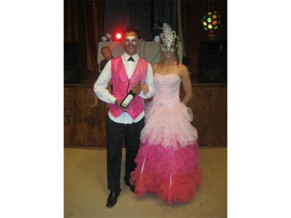 Survival Kidz hosted a Masquerade Ball on Friday, February 21, to raise funds for children in need. Community members Marcel Conrad Els (left) and Charmaine Masson were awarded first place in the evening's best dressed competition.