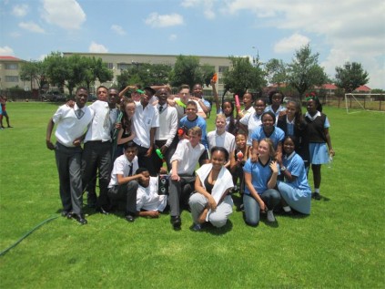 Grade Eight pupils from St Catherine’s High School were recently introduced to high school life with the help of the school's matric students during an orientation day, held at the school, in Parkhill Gardens.