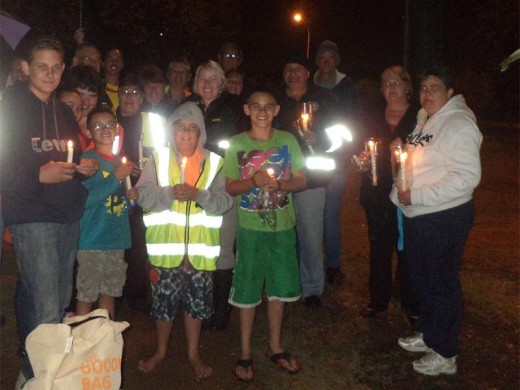Members of the Elsburg CPF Sector One and the community of Elsburg came together on April 4 to celebrate Easter with Holy Communion.
