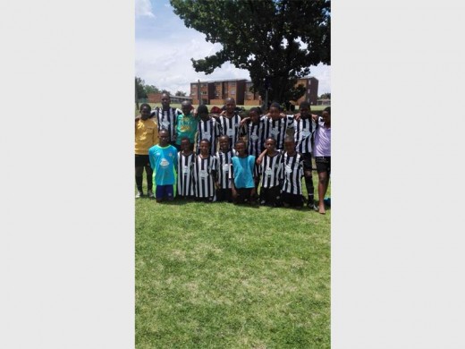 Dinwiddie United Football Club’s u-13 team has big dreams of one day joining the South African Football team.