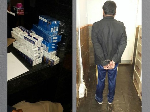 These cigarettes were seized and this man was arrested at another shop in Homestead, last Thursday.