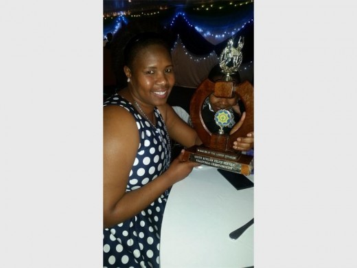 Petunia Nhlapho, from the Primrose Police Station, was a member of the Gauteng SAPS women's volleyball team, which won the SAPS Volleyball Championships, held in Port Elizabeth from September 7 to 11.