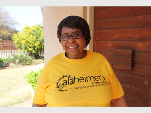 Florence Matona from the Elsburg Support Group was one of the individuals involved in organising and hosting the Alzheimer’s Awareness Campaign in Elsburg.