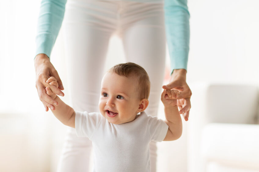 Steps you should take when your baby takes her first steps