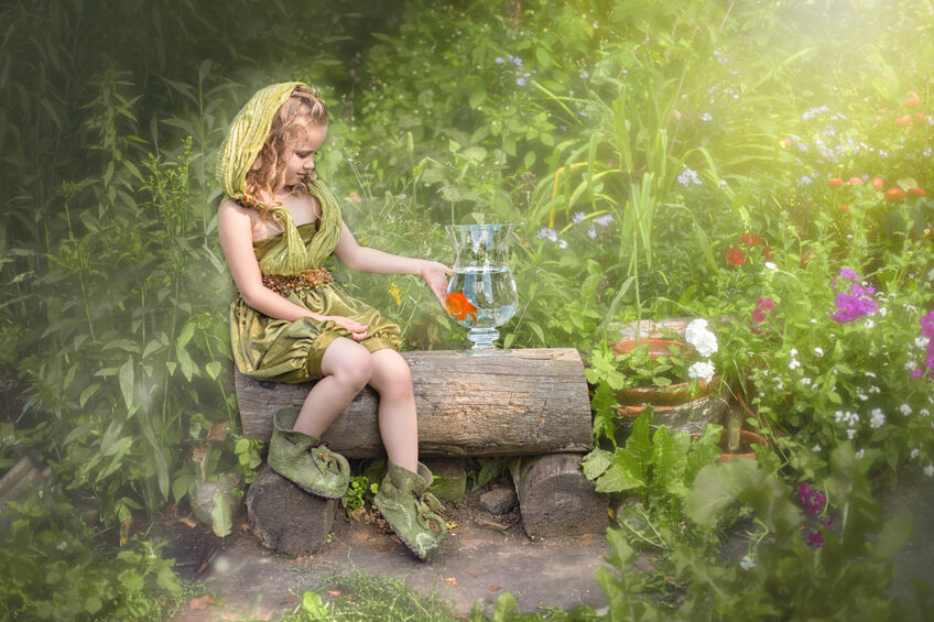 Your child will love making this fairy garden