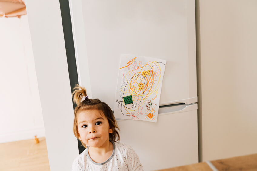 Clutter 101: What to with all your child’s artwork