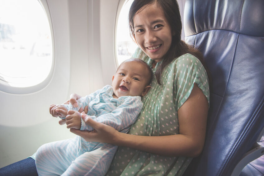 How to fly safe and stress-free with your baby