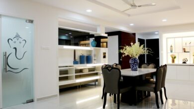 Dining room area