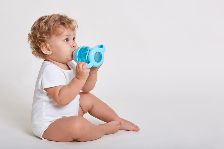 Hacks to switching from a bottle to a sippy cup
