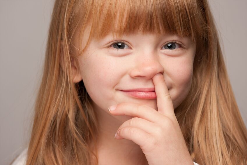 How to nip your child’s nose picking habits in the bud