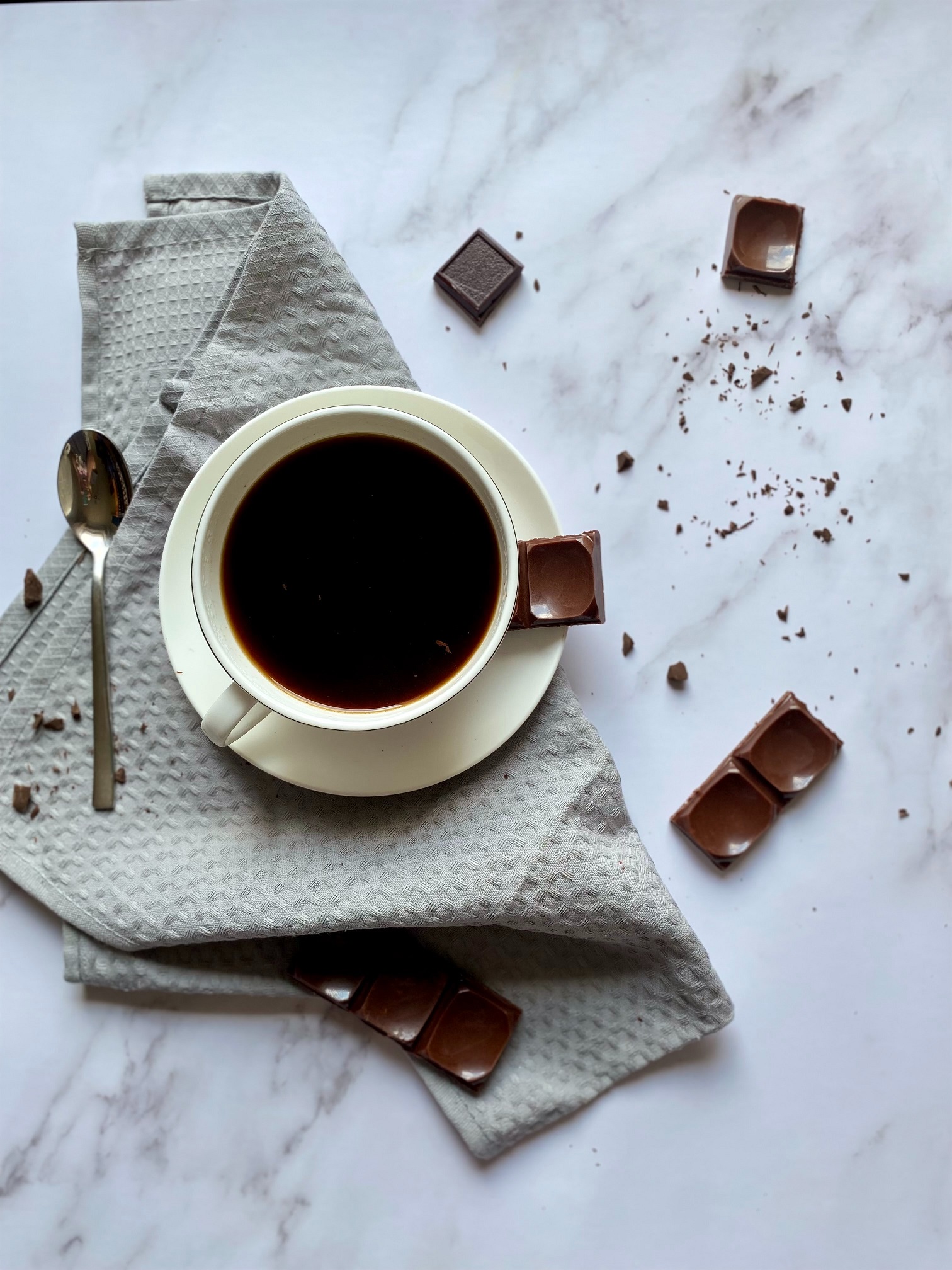Coffee and chocolate