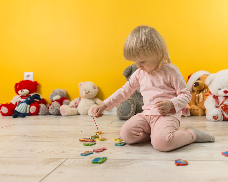 Help your child learn the alphabet with this fun Saturday craft