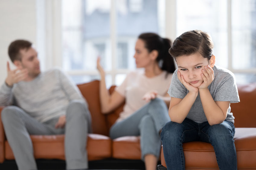 Why it's harmful for parents to fight in front of kids