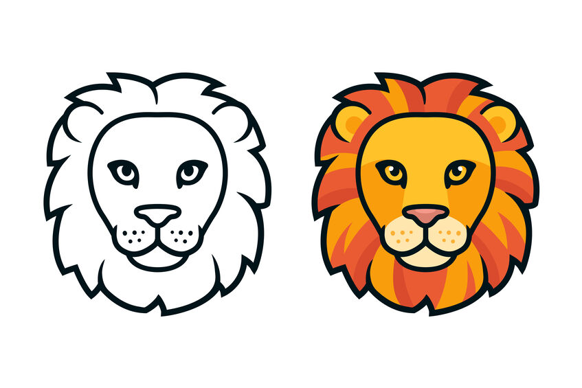 Help your child make an easy lion craft