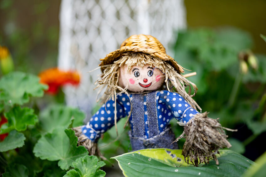 Help your child make this fun Halloween scarecrow