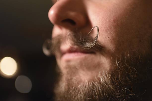 Moustache to celebrate Movember. Taken on November 13, 2015. London UK