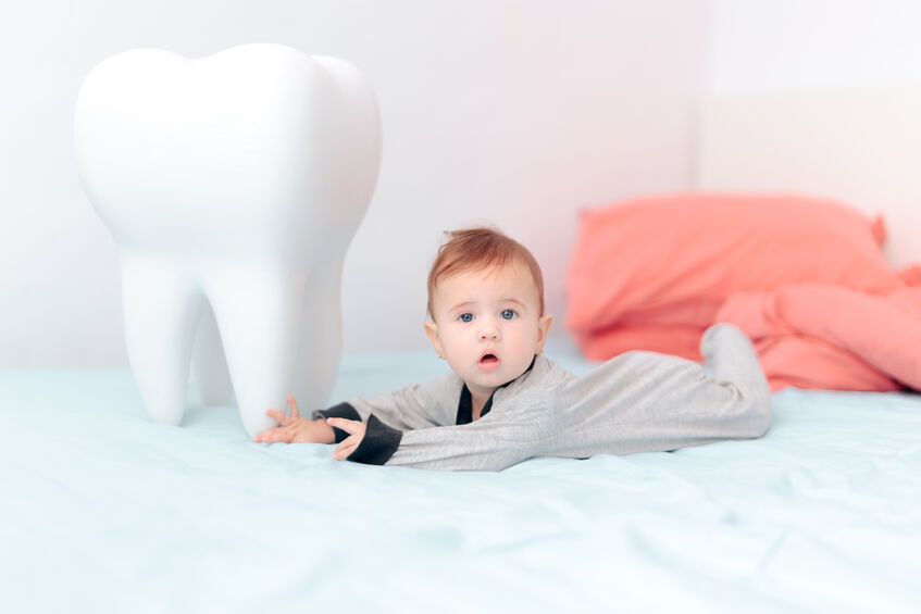 Introducing sensory teethers and toothbrushes