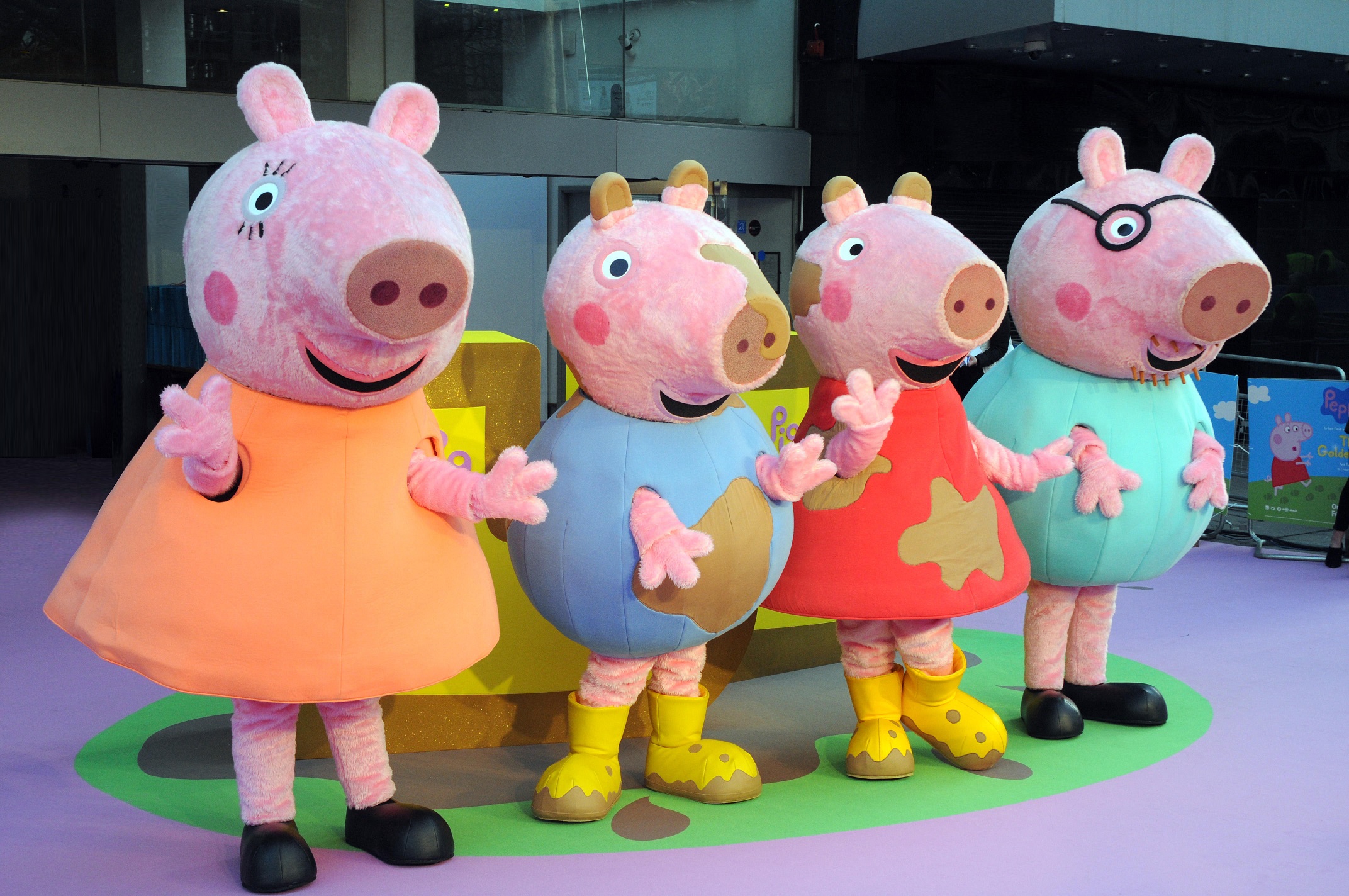 Peppa Pig live in Johannesburg