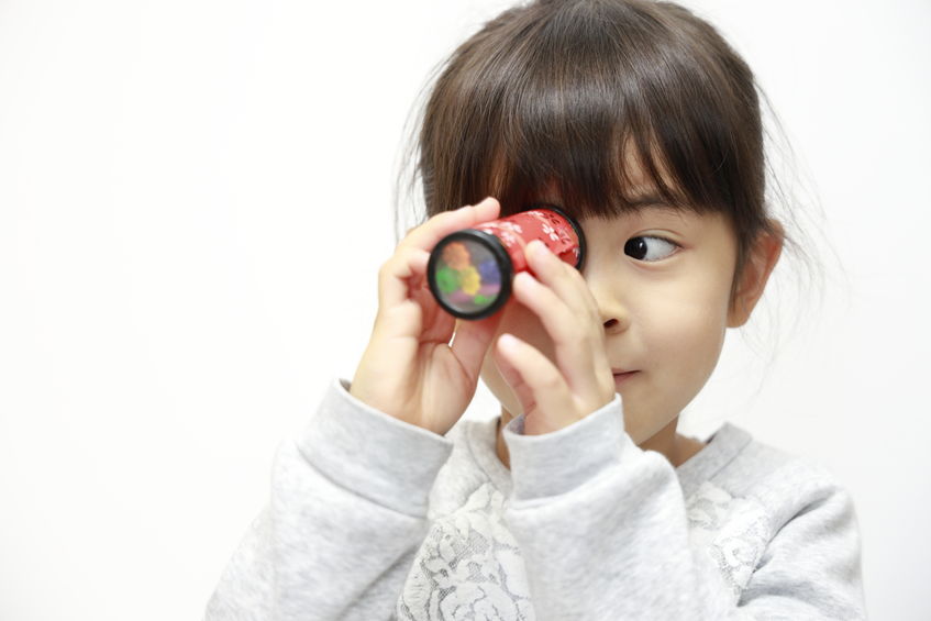 Spark your child's creativity with this DIY kaleidoscope