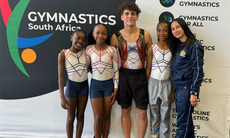 Four talented South African gymnasts, many from disadvantaged communities, have qualified for a prestigious global competition in Spain this November. Facing steep travel and accommodation costs, they are calling on the public and local businesses for donations to help them represent the nation on the world stage.
