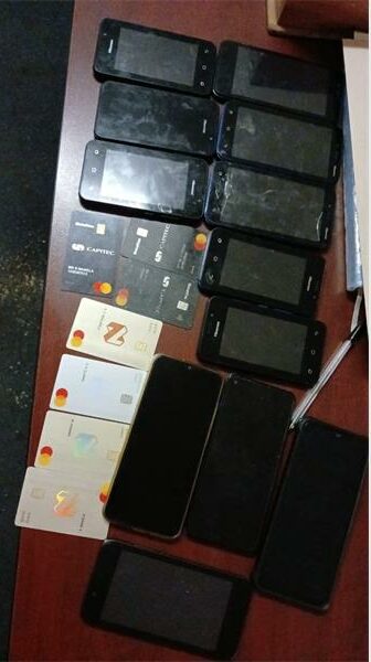 Germiston police arrested a 41-year-old and a 37-year-old on September 16 after finding multiple cellphones and bank cards linked to fraudulent accounts. Investigations suggest the suspects may be connected to ATM scams and illegal account activity in the area.