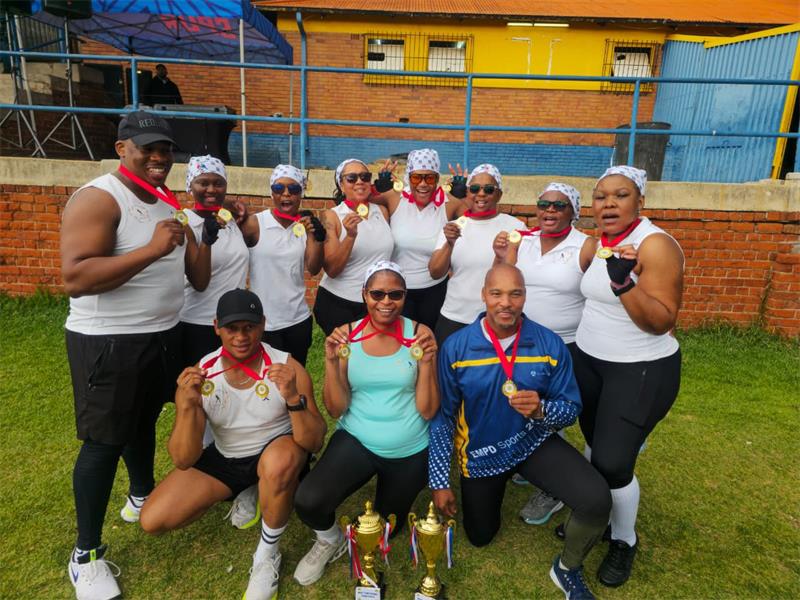 The Ekurhuleni Metropolitan Police Department (EMPD) teams triumphed in netball, athletics and aerobics at the three-day Independent Public Services Sports Tournament in Fordsburg.