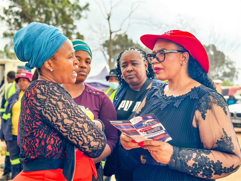 MEC Nomantu Nkomo-Ralehoko urged residents to seek immediate care if they experience symptoms after travelling to malaria-endemic areas.