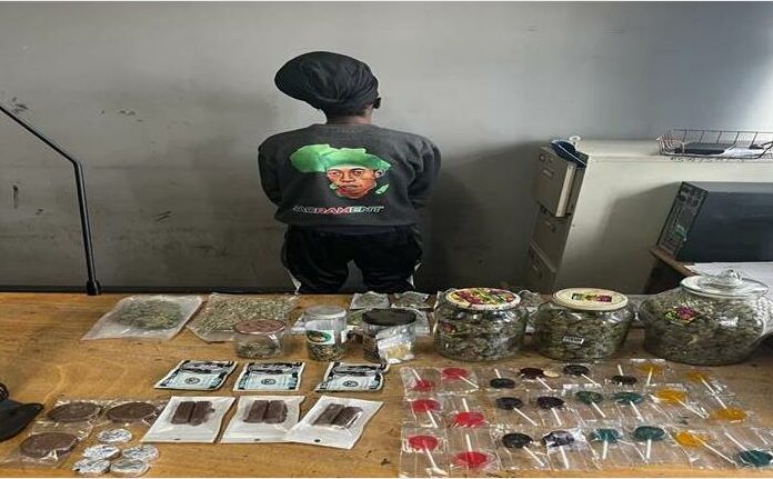 The EMPD Drug Enforcement Unit arrested two suspects after discovering cannabis and cannabis-infused products with an estimated street value of R101,000.