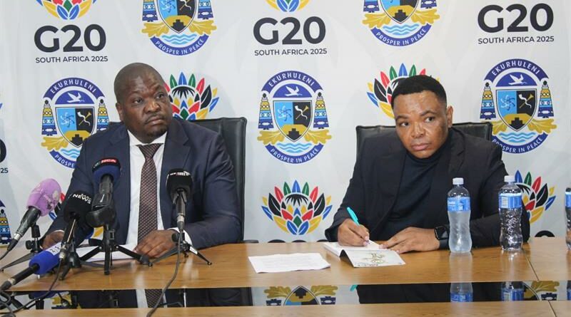 The City of Ekurhuleni says preparations are in full swing ahead of the G20 Social Summit, with venues, safety measures and service delivery plans finalised as global delegates prepare to arrive.