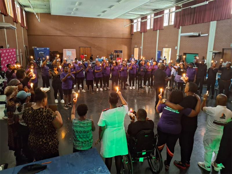 The colour purple, widely recognised in domestic violence awareness campaigns, symbolises courage, peace, and a shared commitment to eradicating all forms of abuse whether physical, emotional, sexual, psychological, or financial.