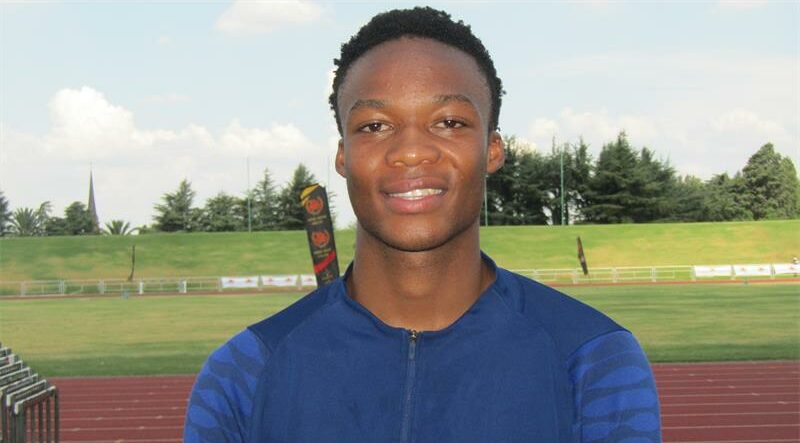 Goudrif High School’s Calvin Kandira clocked 11.01 to claim gold and set his sights on the 200m and 400m this season.