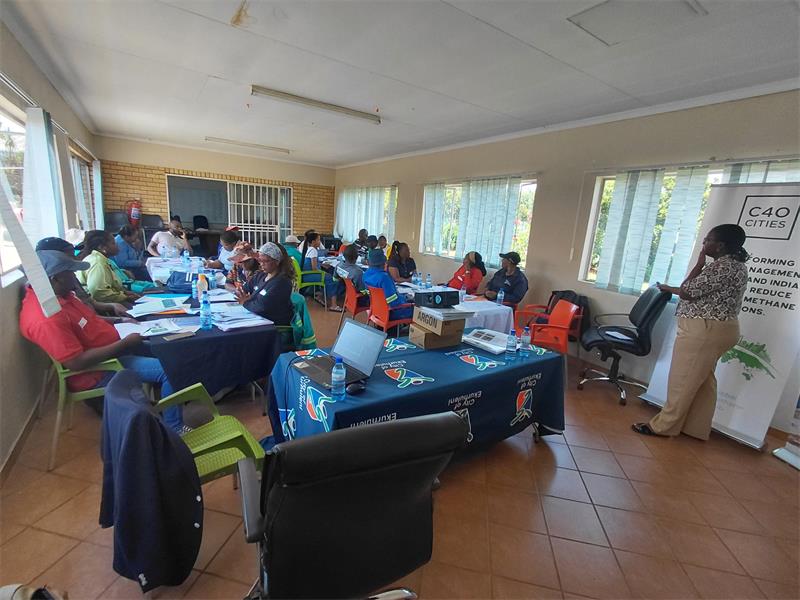 Ekurhuleni trains waste officials to cut landfill emissions and fight climate change