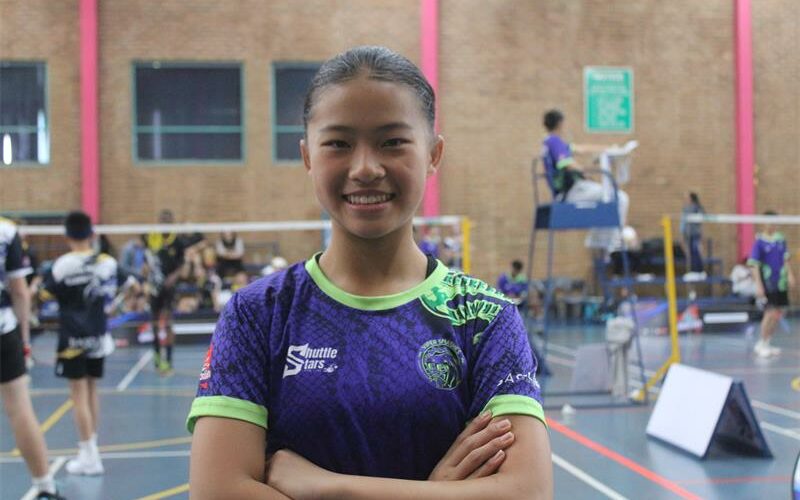 She was selected for the national U17 squad.