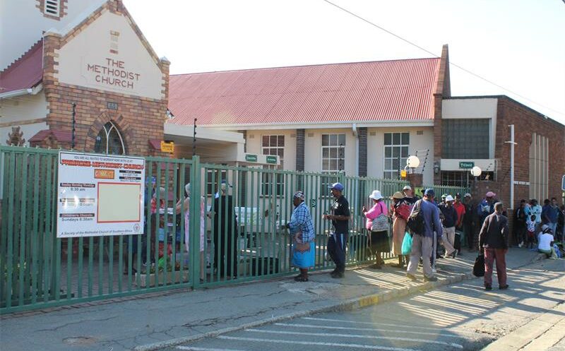 Every Thursday, the church provides sandwiches and mini hampers, giving families and individuals a vital lifeline.