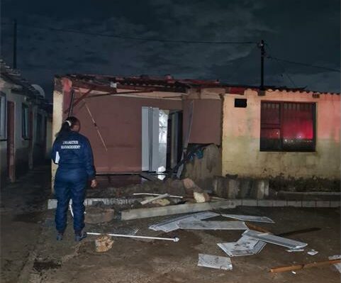 Strong winds and heavy rain on March 23 left 11 households damaged in Kwanele Ext 2, with emergency teams deployed to assist residents.